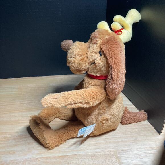 Dr Seuss the Grinch 'Max' Brown Dog Plush. Pre-Owned - Picture 4 of 7